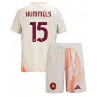 AS Roma Mats Hummels #15 Vieras Peliasu Lasten 2024-25 Lyhythihainen (+ Lyhyet housut)